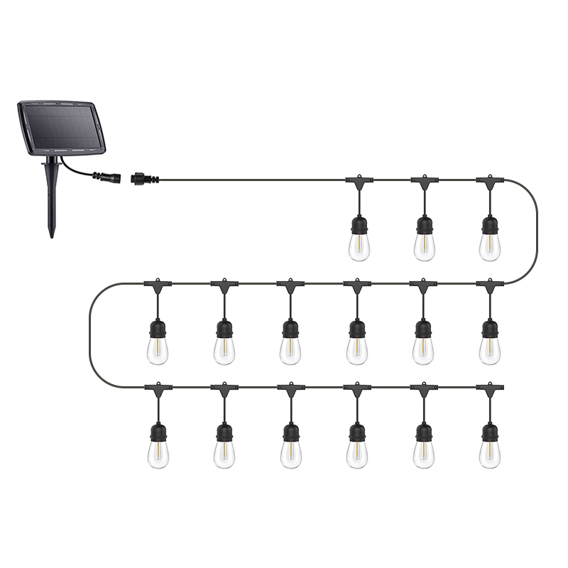 HCP094  S14太阳能灯串